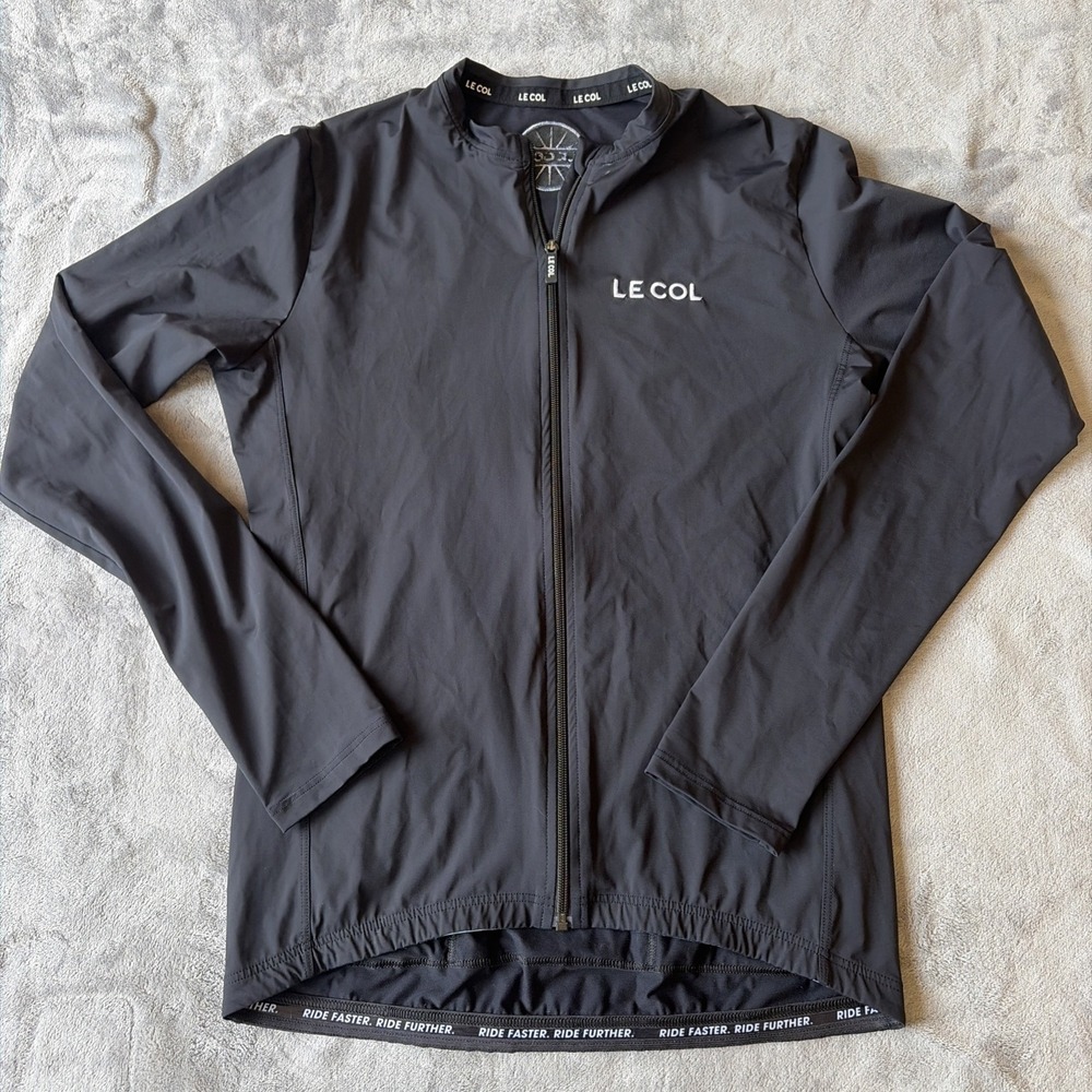 Le Col Women's Black Pro Cycling Jacket - Size XXL
